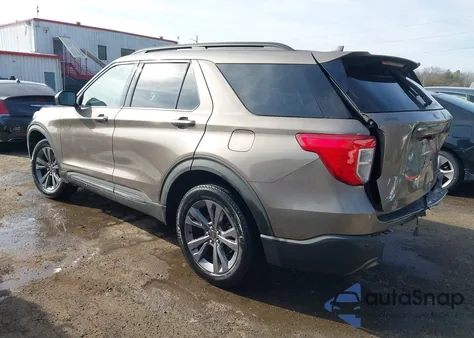 2021 Ford Explorer Xlt from USA, damaged, VIN 1FMSK8DH4MGC10370